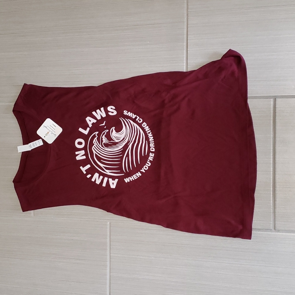 White Claw muscle tank